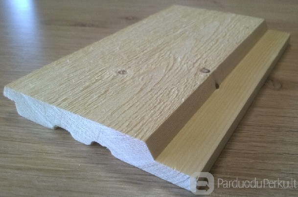 Vidaus ir lauko obliuotos, šiurkščios, impregnuotos apdailos