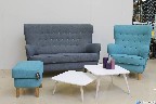Vienvietis, dvivietis, trivietis fotelis, sofa