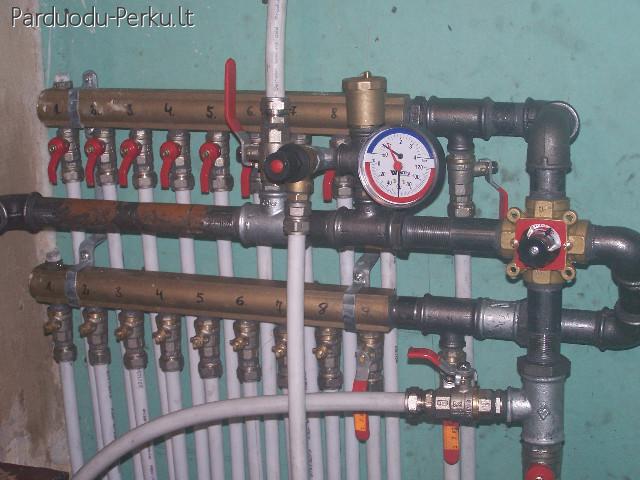 Visi santechnikos darbai, šildymas, vėdinimas, kondicionavim