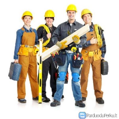 Visi Statybos darbai "Nuo pamatų iki raktų"