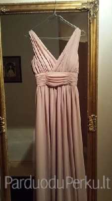Visiškai nauj, labai daili ilga suknelė. Švelniai kreminė sp