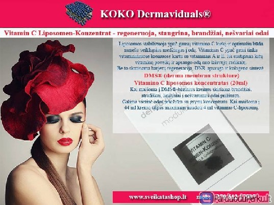 Vitamin C Liposomen - Konzentrat - regeneruoja, stangrina, b