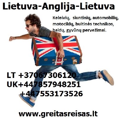 Vokietija, Olandija, Belgija, Anglija  vezame keleivius, kro