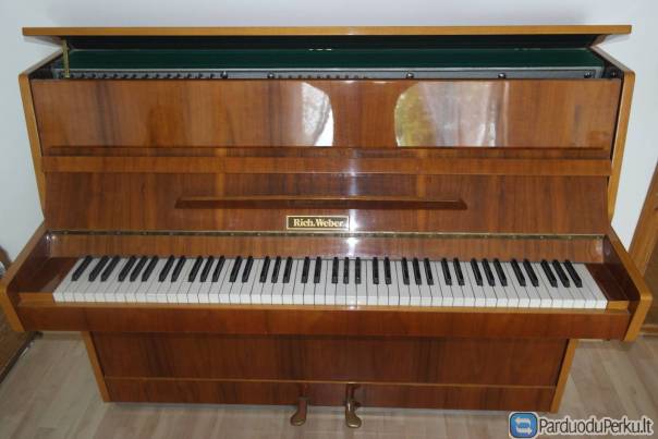 Vokiskas pianinas Rich.Weber