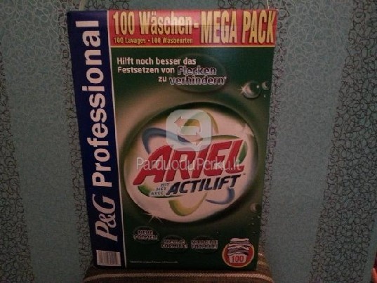 Vokiski skalbymo milteliai Ariel,gelis Persil,minkstiklis Le