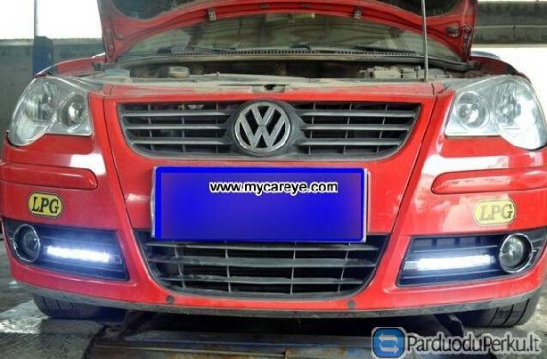 Volkswagen VW Polo DRL LED dienos vairavimo žibint
