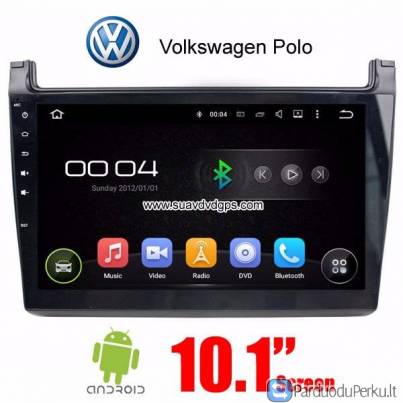 VW Polo Android Car stereo Radio WIFI 3G auto DVD GPS Apple CarPlay