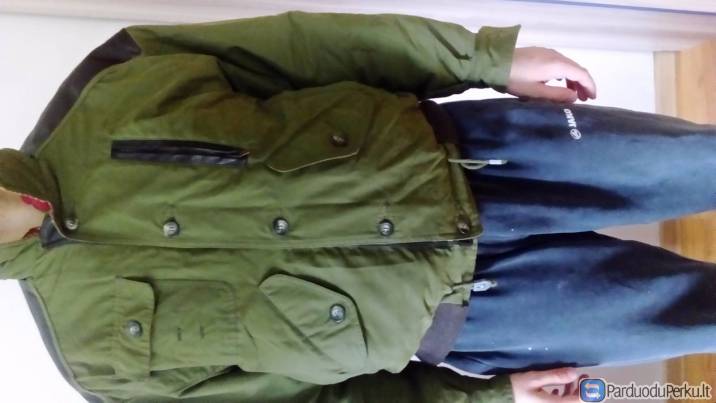 Vyriška pūkinė striukė