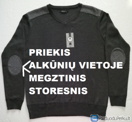 Vyriškas megztinis su vilna didelis dydis