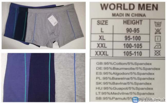 Medvilninės kelnaitės paaugliams