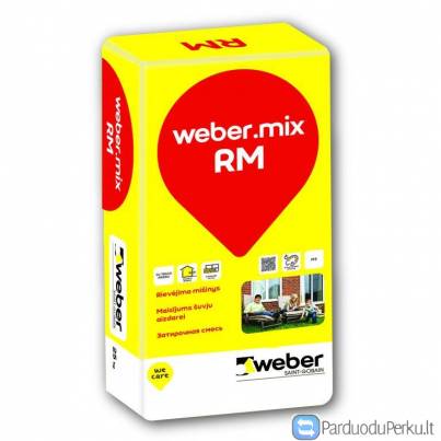 Weber rievėjimo mišinys RM 152 LT