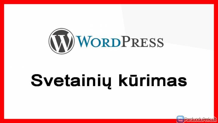 Wordpress svetainių kūrimas - verslasmedia.lt
