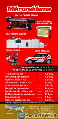 WWW.MIKROREKLAMA.LT   SKUBI  SPAUDA - per 24val!