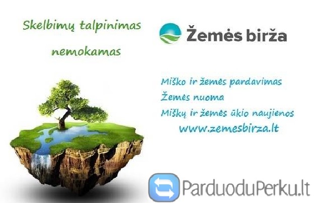 www.zemesbirza.lt –žemės ir miško pardavimas, žemės nuoma, m
