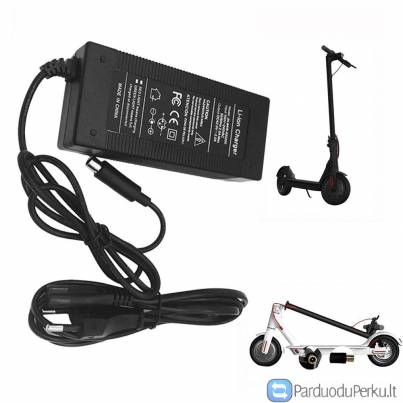 Xiaomi M365, Ninebot ES1 ES2 ES4 įkroviklis (pakrovėjas).