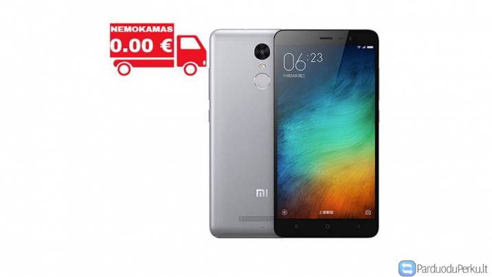 Xiaomi Redmi Note 3 Pro - Nemokamas priedas