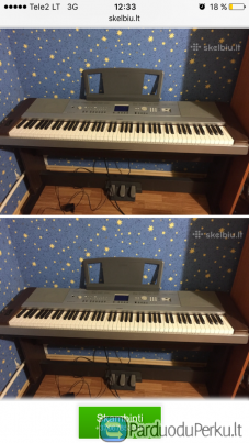 Yamaha DGX 640 W LP7A