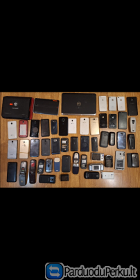 Yvairús mygtukiniai telefonai geros bûklès pigiau