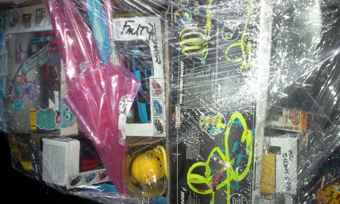 Žaislai - urmu, paletėmis