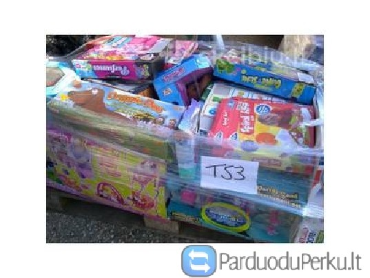 Žaislai urmu. Parduodame po 1 paletę. Išpardavimas