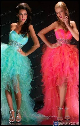 zaliai-melyna nauja suknele