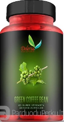 Žaliosios kavos kapsulės "Delersa"