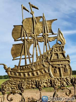 Žalvarinis židinio rinkinys+ stovas