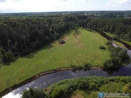 Žemės ūkio paskirties 6.57 ha su mišku Anykščių r.