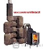 Židiniai - krosnys su termo akumuliacinė modulinė sistema