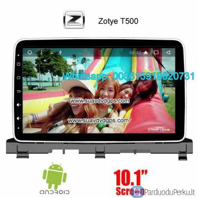 Zotye T500 Car audio radio update android GPS navigation camera