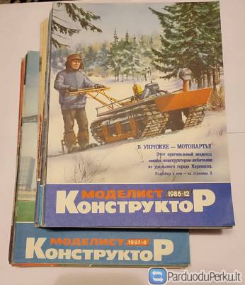 Žurnalai "Modelist-konstruktor" (rusų  kalba)