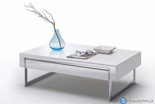 Žurnalinis blizgus staliukas "Cooper"