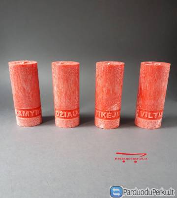 Kvapnios žvakės advento vainikui