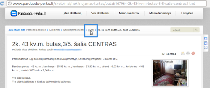 „Nueito kelio“ juosta